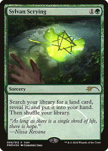 Sylvan Scrying - f16 Spoiler