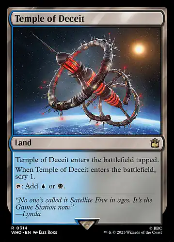 Temple of Deceit - who Spoiler