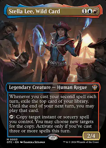 Stella Lee, Wild Card - otc Spoiler