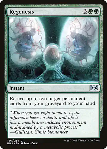 Regenesis - rna Spoiler