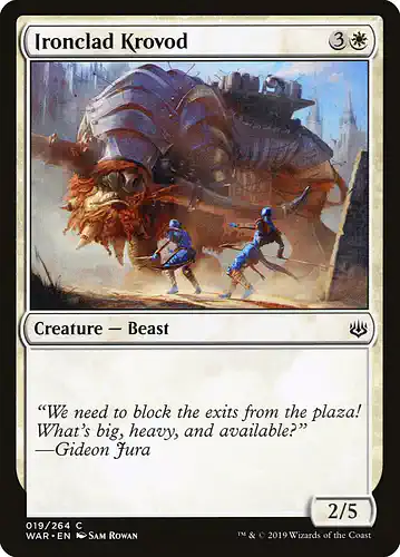 Ironclad Krovod - war Spoiler