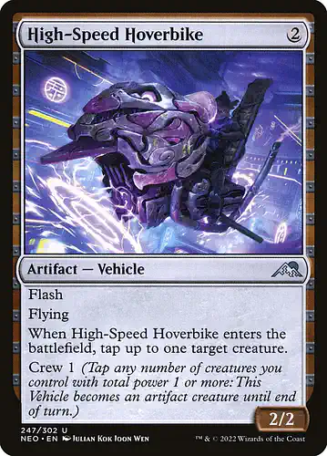 High-Speed Hoverbike - neo Spoiler