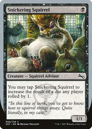 Snickering Squirrel - ust Spoiler