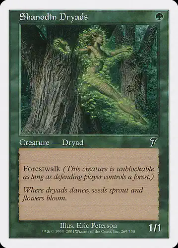 Shanodin Dryads - 7ed Spoiler