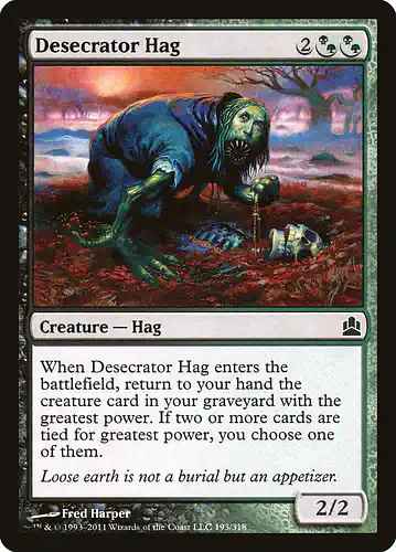 Desecrator Hag - cmd Spoiler