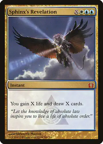 Sphinx's Revelation - rtr Spoiler