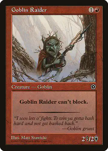 Goblin Raider - p02 Spoiler