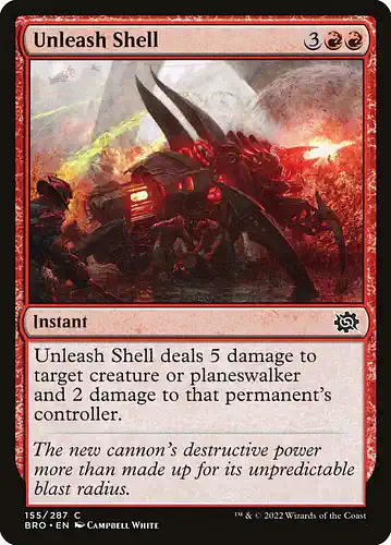 Unleash Shell - bro Spoiler
