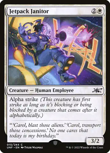 Jetpack Janitor - unf Spoiler