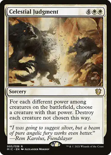 Celestial Judgment - mic Spoiler