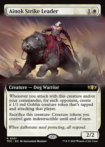 Ainok Strike Leader - tdc Spoiler