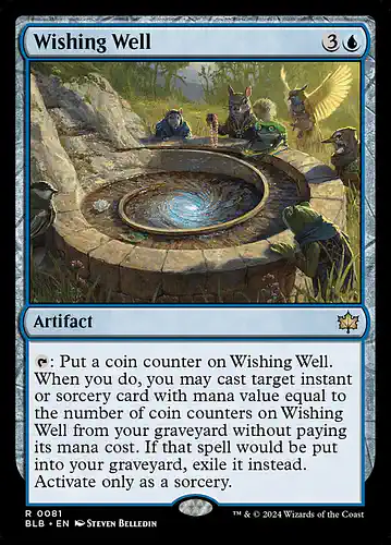 Wishing Well - blb Spoiler