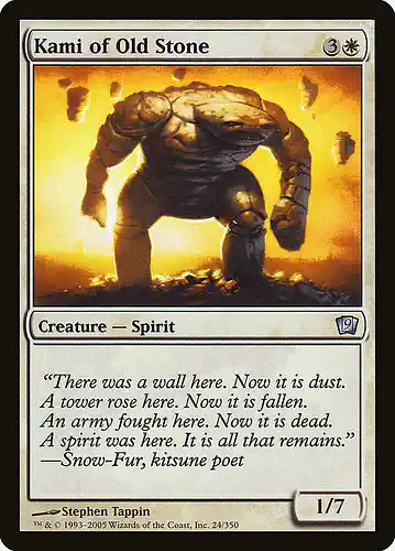 Kami of Old Stone - 9ed Spoiler
