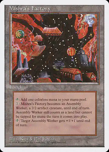 Mishra's Factory - 4ed Spoiler