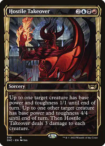 Hostile Takeover - snc Spoiler