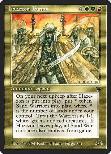 Hazezon Tamar - leg Spoiler