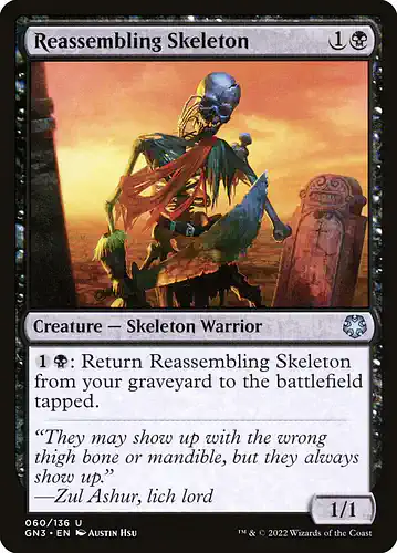 Reassembling Skeleton - gn3 Spoiler