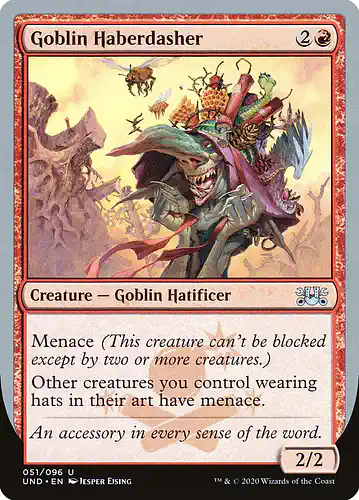 Goblin Haberdasher - und Spoiler