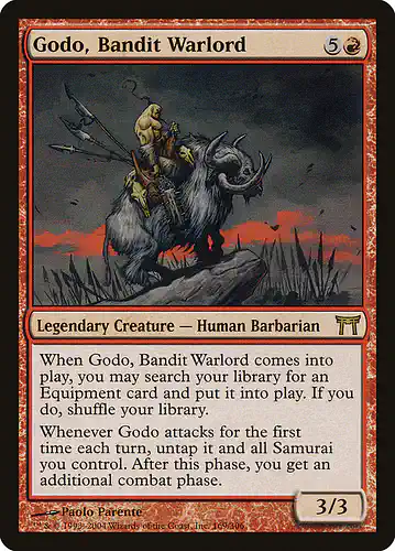 Godo, Bandit Warlord - chk Spoiler