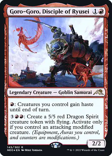 Goro-Goro, Disciple of Ryusei - neo Spoiler