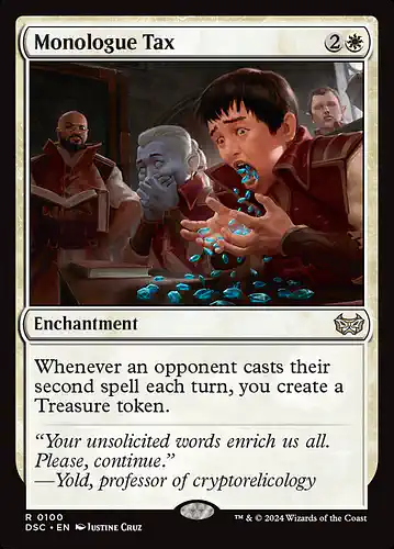 Monologue Tax - dsc Spoiler