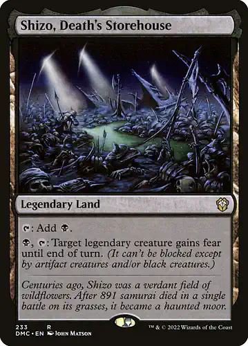 Shizo, Death's Storehouse - dmc Spoiler
