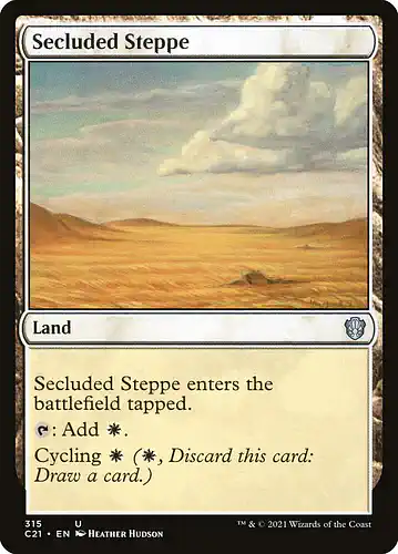 Secluded Steppe - c21 Spoiler