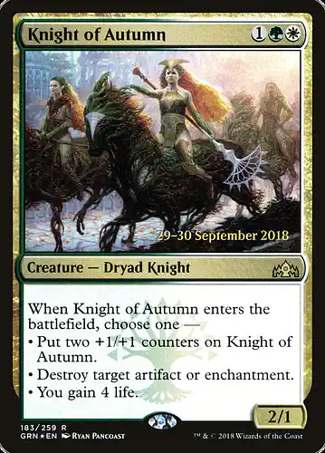 Knight of Autumn - grn Spoiler