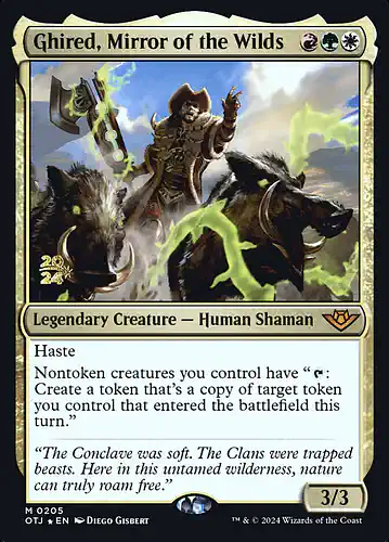 Ghired, Mirror of the Wilds - otj Spoiler