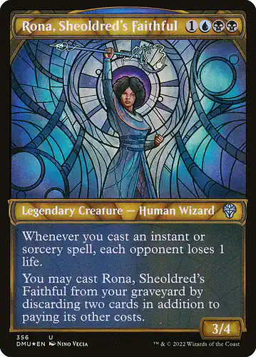Rona, Sheoldred's Faithful - dmu Spoiler