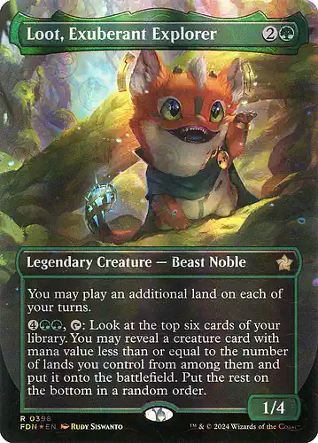 Loot, Exuberant Explorer - fdn Spoiler