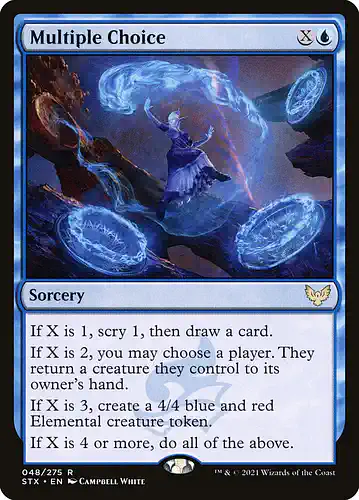 Multiple Choice - stx Spoiler