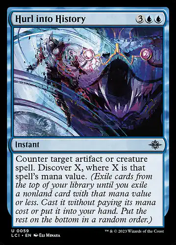 Hurl into History - lci Spoiler