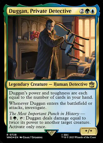 Duggan, Private Detective - who Spoiler
