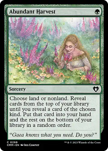 Abundant Harvest - cmm Spoiler