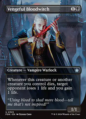 Vengeful Bloodwitch - fdn Spoiler