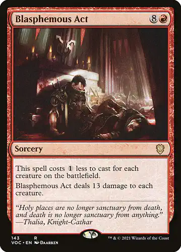 Blasphemous Act - voc Spoiler
