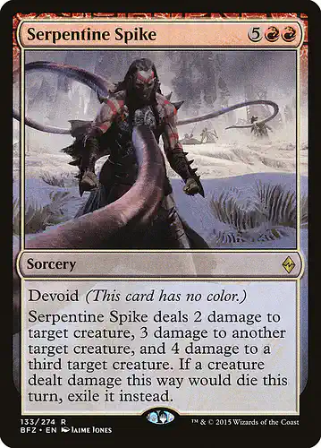 Serpentine Spike - bfz Spoiler