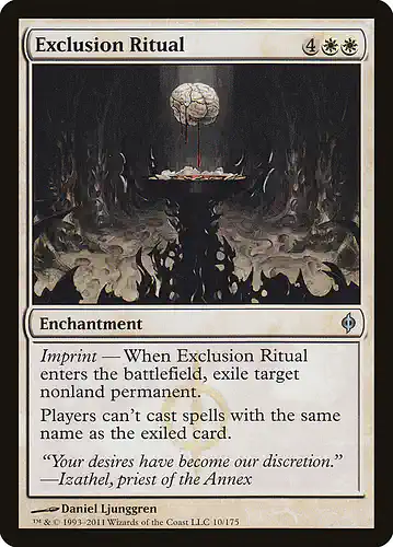 Exclusion Ritual - nph Spoiler