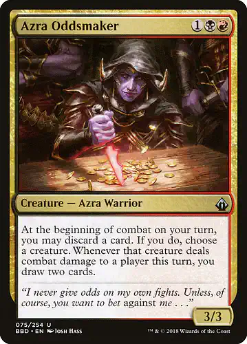 Azra Oddsmaker - bbd Spoiler