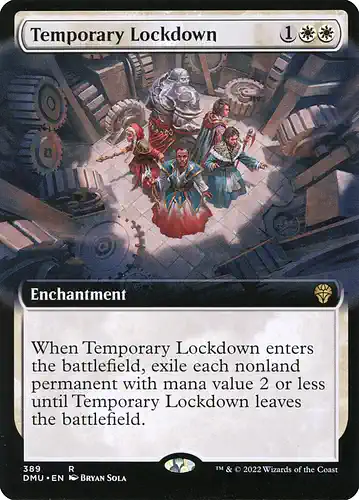 Temporary Lockdown - dmu Spoiler