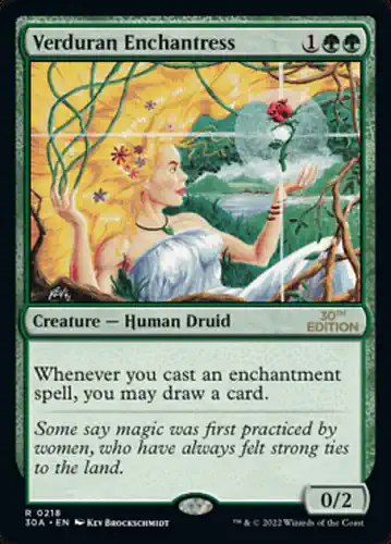 Verduran Enchantress - 30a Spoiler