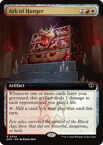 Ark of Hunger - sos Spoiler