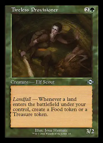 Tireless Provisioner - h2r Spoiler