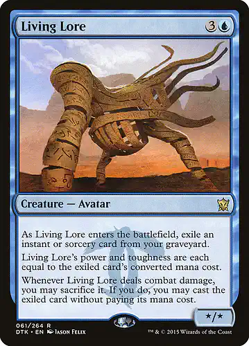 Living Lore - dtk Spoiler