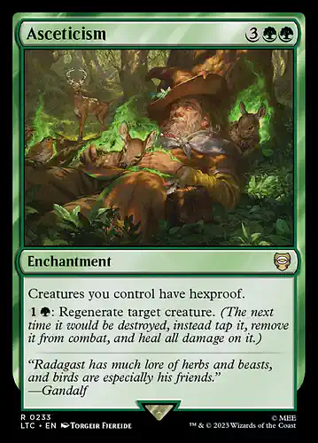 Asceticism - ltc Spoiler