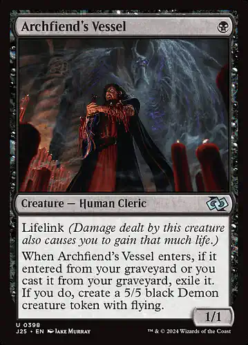 Archfiend's Vessel - j25 Spoiler