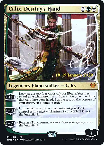 Calix, Destiny's Hand - thb Spoiler