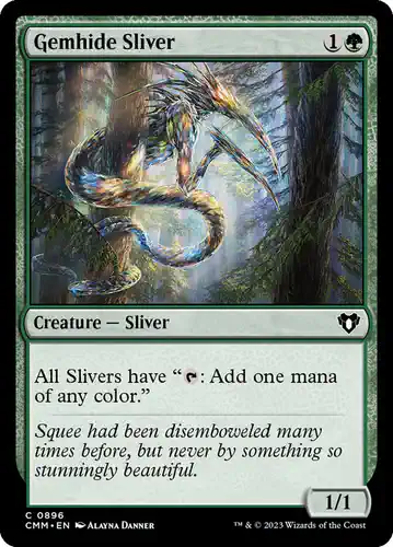 Gemhide Sliver - cmm Spoiler