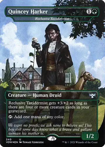 Reclusive Taxidermist - vow Spoiler